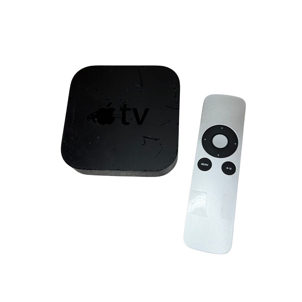 Apple TV Model A1427 (3rd Gen) with Power Cord and Remote Included - TESTED